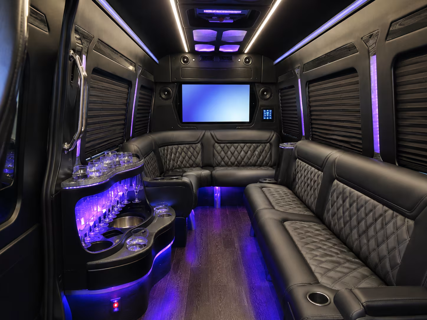 corporate event transportation for modesto centre plaza and csu stanislaus