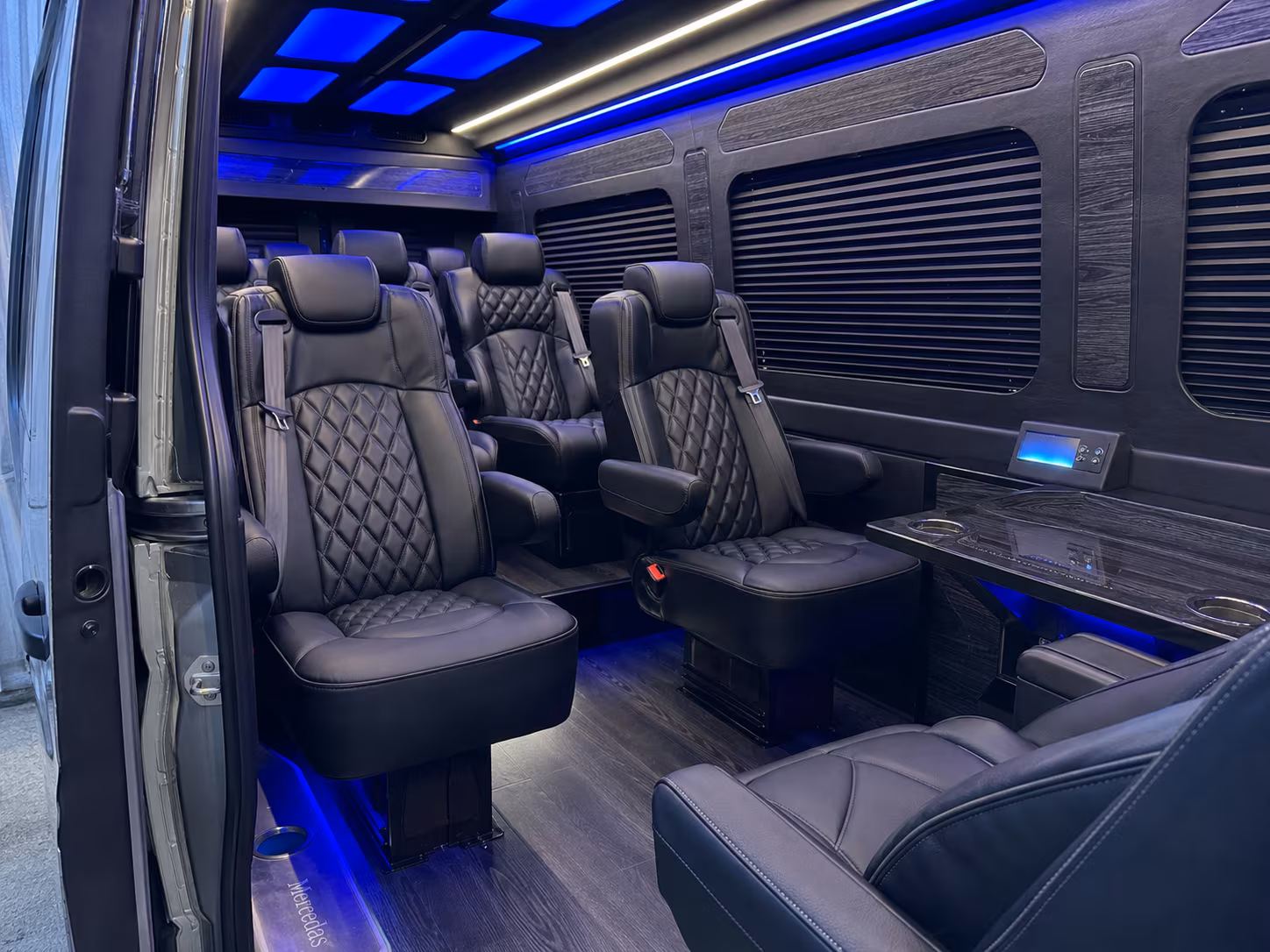 sprinter van transportation for groups and events across ceres