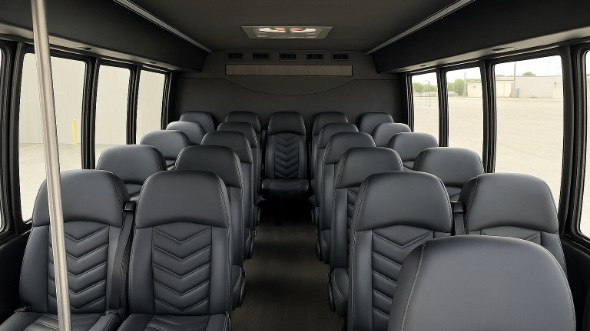 ceres 15 passenger minibus inside