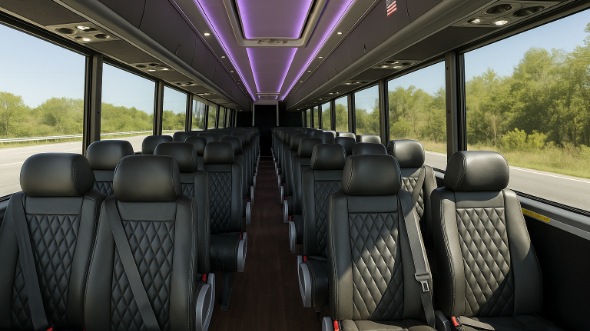 ceres 15 passenger minibus interior