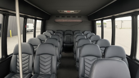 ceres 18 passenger minibus interior
