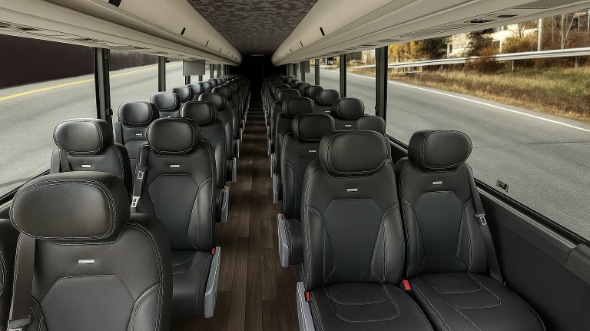 ceres 28 passenger minibus interior