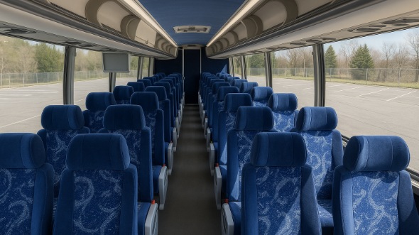 ceres 54 passenger charter bus rental
