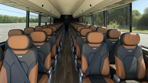 ceres 56 passenger charter bus rental